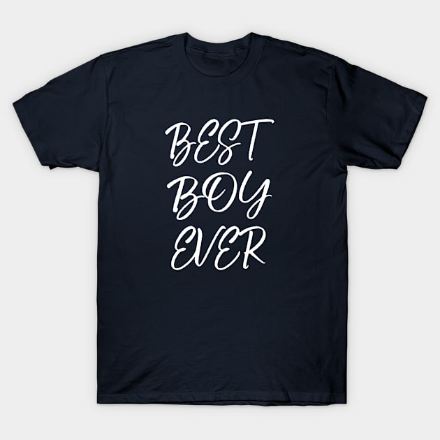 Best boy ever T-Shirt by halazidan